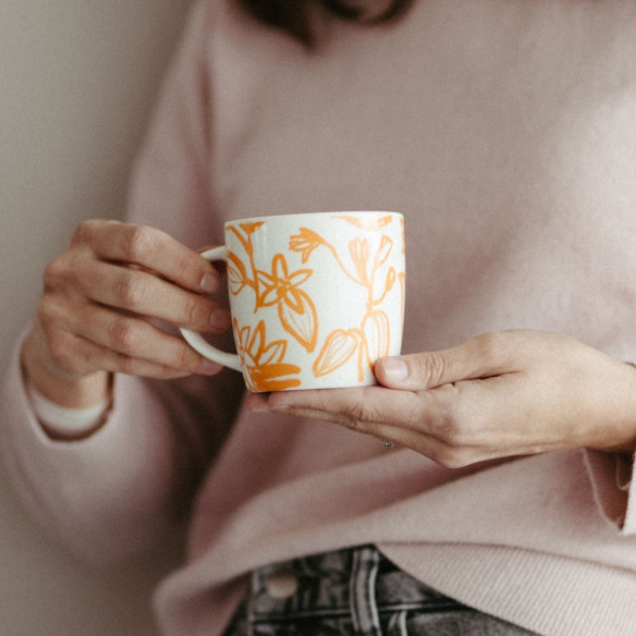 Mug aromas vainilla