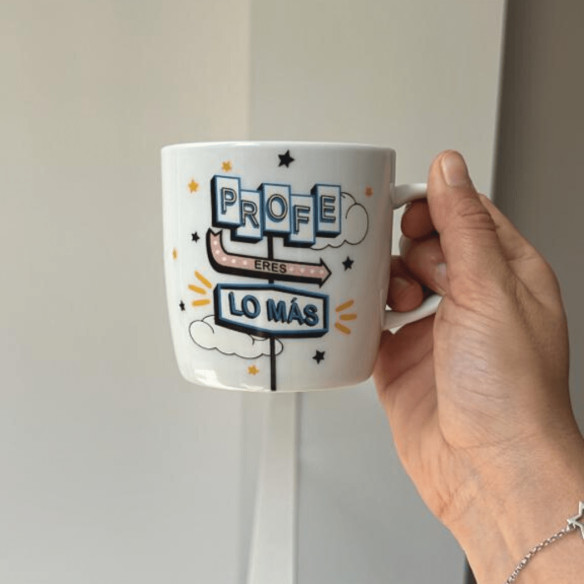 Mug "Profe eres lo más"