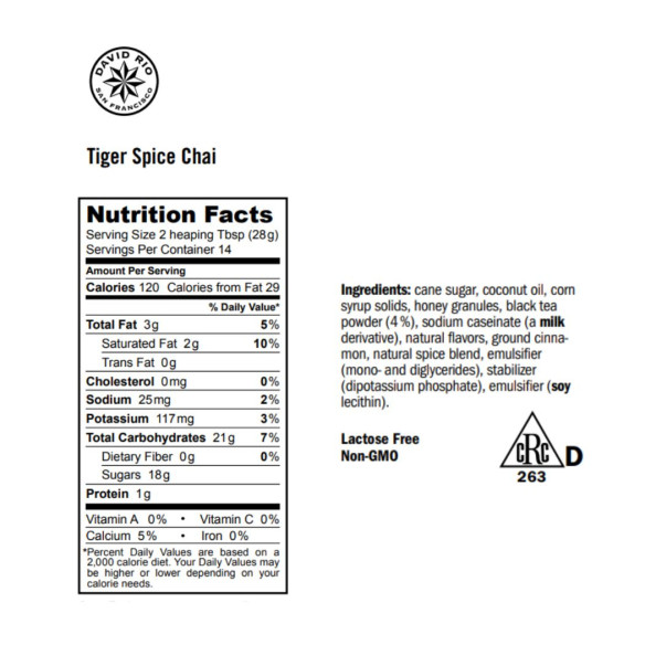 Chai Latte Tea Pack