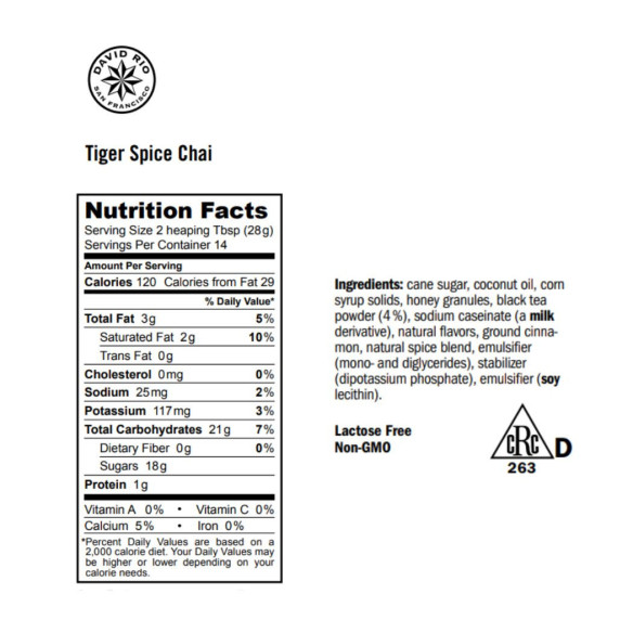 Chai Latte Tea Pack