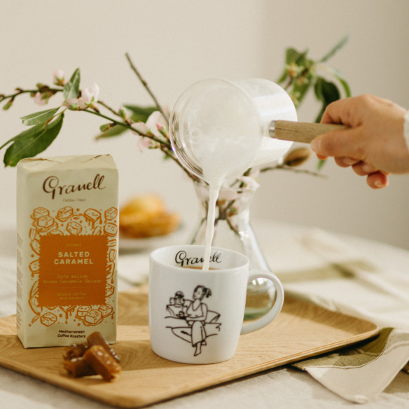 Öğütülmüş Tuzlu Karamel Kahve