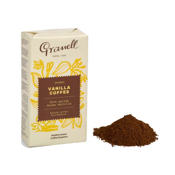 Café moulu vanille