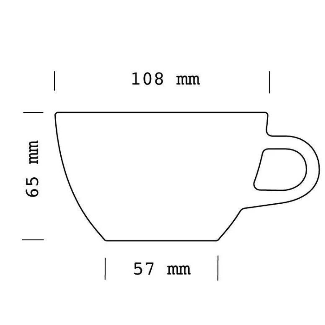 ACME Latte Blue Mug 280 ml