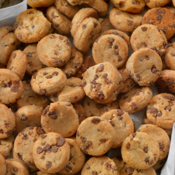 Mini Cookies for Coffee