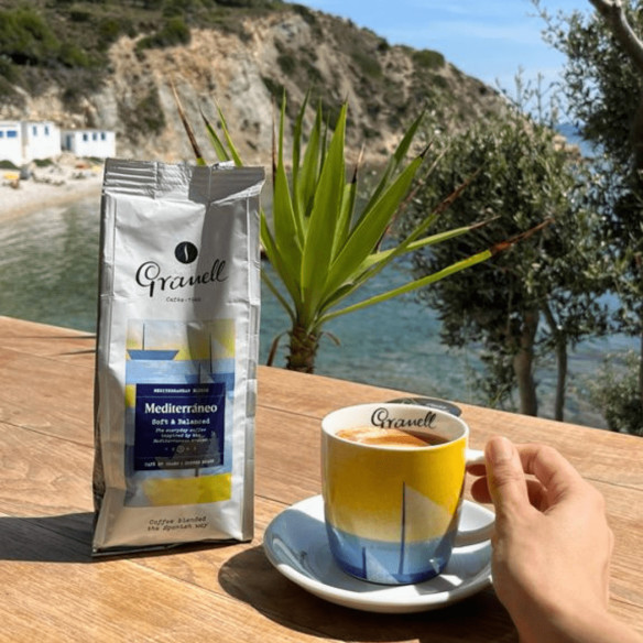 Pack Coffee Grain Mediterranean Blends