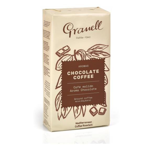 cafe molido chocolate