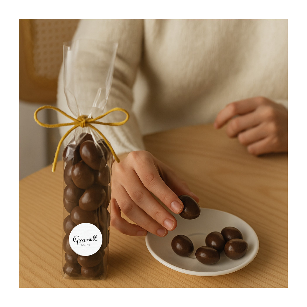 chocolate con almendras