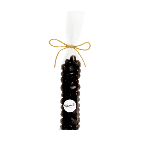 Orange confite au chocolat noir