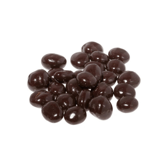 Orange confite au chocolat noir