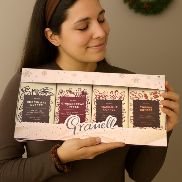 Gift Box for 4 Aromas | Personalise your coffee gift