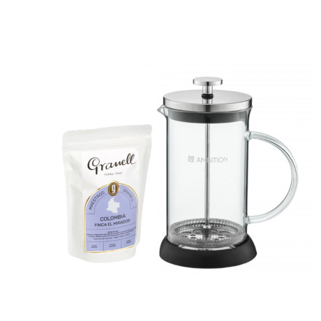 French Press Coffee Maker + Specialty Coffee Pack