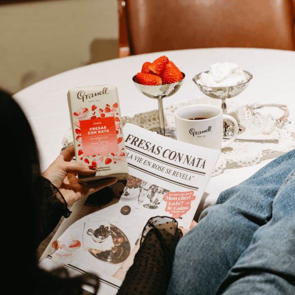 Café Aromatisé Fraise & Crème