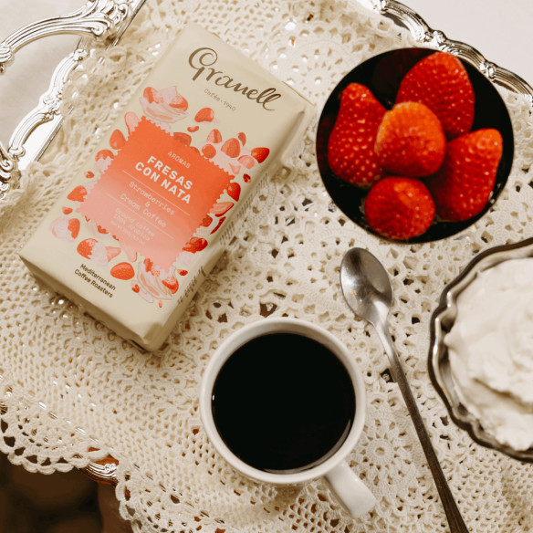 Café Aromatisé Fraise & Crème