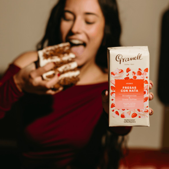 Café Aromatisé Fraise & Crème