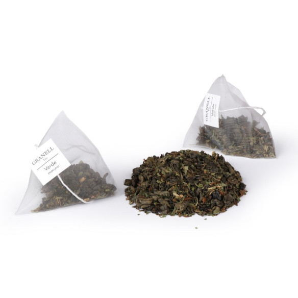 Thé Vert Moruno – 25 Sachets en Pyramide