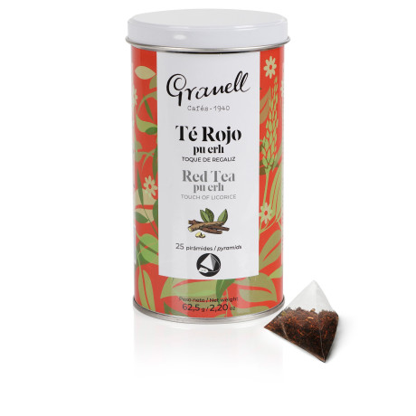 Red Pu-erh Tea with Licorice, 25 pcs