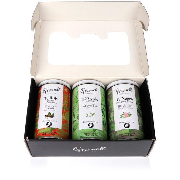 Tea Variety Gift Pack - Red, Black, and Green