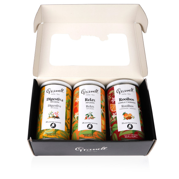 Coffret Infusions – Digestive, Rooibos et Relax