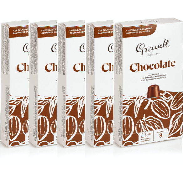 Capsules café chocolat
