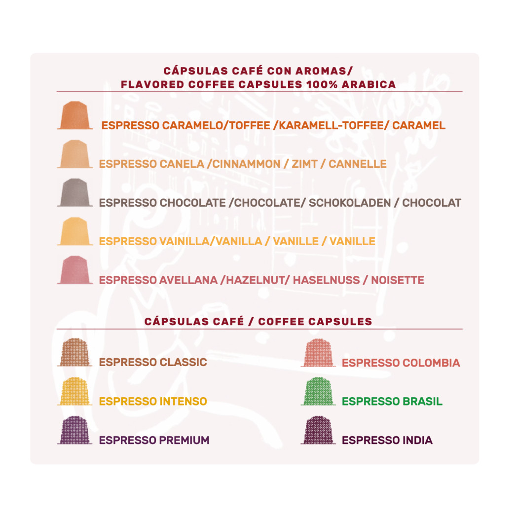 Calendario Adviento Cápsulas Café