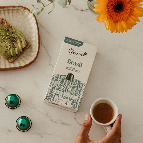 cafe en capsula Espresso Brasil