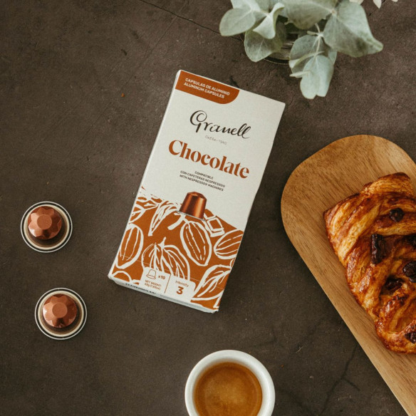 Capsules café chocolat
